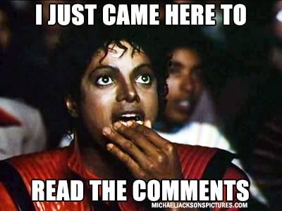 michael jackson comments