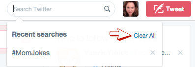Clear-Twitter-Searches