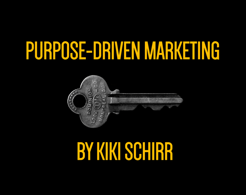 purpose-driven marketing