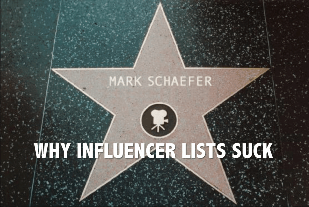 influencer lists