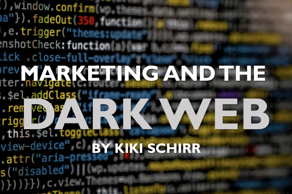 marketing and the dark web